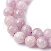Natural Kunzite Beads Strands G-H313-01C-8mm-4