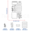 Stainless Steel Cutting Dies Stencils DIY-WH0242-245-2