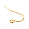 Brass Earring Hooks KK-F824-011G-3
