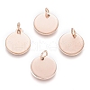 Ion Plating(IP) 304 Stainless Steel Charms EJEW-L238-03D-RG-1