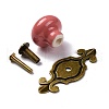 Round-shaped Porcelain Cabinet Door Knobs FIND-Z004-18E-3