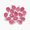 Natural White Jade Pendants G-Q494-81P-01-1