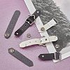 Fingerinspire 8Pcs 4 Style Imitation Leather Toggle Buckle FIND-FG0001-27-4