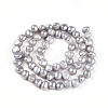 Natural Cultured Freshwater Pearl Beads Strands PEAR-N014-06H-01-3