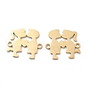 Ion Plating(IP) 304 Stainless Steel Connector Charms STAS-P332-08G-1