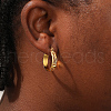 Chic Minimalist Brass Hoop Earrings GO0255-3