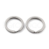 Non-Tarnish 304 Stainless Steel Split Key Rings STAS-Q314-01A-P-1