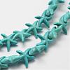 Synthetic Howlite Bead Strand G-P228-16-3