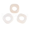 Natural White Chalcedony Linking Rings G-F773-04-1