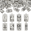 HOBBIESAY 70Pcs 7 Styles Zinc Alloy Pendants FIND-HY0004-08-1