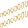 Unicraftale 16pcs 8 Size 201 Stainless Steel Grooved Finger Ring for Women RJEW-UN0002-38G-9