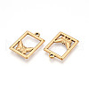 304 Stainless Steel Pendants STAS-N109-19G-2