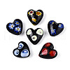 Handmade Millefiori Glass Beads LAMP-N024-43-2
