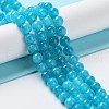 Dyed Natural Malaysia Jade Beads Strands G-G021-02A-02-2