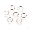 304 Stainless Steel Open Jump Rings X-STAS-O098-01RG-16-1