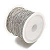 Rack Plating Brass Cable Chains CHC-M001-02-P-2