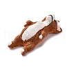 Opaque Resin Pendants CRES-D309-03P-B-3