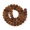 Transparent Glass Beads Strands GLAA-T032-T8mm-MD23-2
