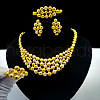 Alloy Crystal Rhinestone Jewelry Sets FS-WG3B45B-03-1