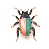 Beetle Enamel Pins JEWB-E041-14KCG-01-1