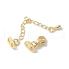 Brass Chain Extender KK-F893-16G-2