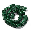 Synthetic Malachite Beads Strands G-T047-B13-01-3
