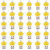 SUPERFINDINGS 30Pcs Resin Imitation Food Pendants RESI-FH0001-57-1