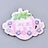 Strawberry with Flower Appliques DIY-S041-112-2