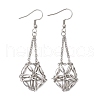 Anti-Tarnish 304 Stainless Steel Earring Hooks with Tray EJEW-JE06135-02-1