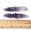 Natural Amethyst Pendants G-C187-02D-3