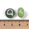 Opaque Resin European Beads RESI-C059-01H-3