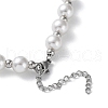 Plastic Pearl Beaded Necklace NJEW-F317-04P-3