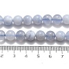 Natural Blue Lace Agate Beads Strands G-F222-30-6mm-01-4