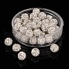 Pave Disco Ball Beads RB-Q195-A6mm-001-1