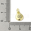 Brass Micro Pave Cubic Zirconia Charms KK-M283-25F-02-3
