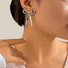 Bowknot Alloy Stud Earrings WGF38D2-04-1