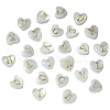 26Pcs 26 Styles Natural White Shell Beads BSHE-CJC0003-01-1