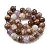 Natural Amethyst Lace Agate Beads Strands G-H312-C01-12mm-3