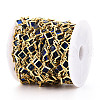 Brass Rhombus Link Chains CHC-N023-08E-G-2