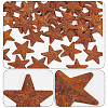 Gorgecraft 60Pcs Iron Pendants IFIN-GF0001-42C-5