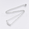 201 Stainless Steel Pendant Necklaces NJEW-T009-JN141-40-1-2