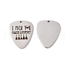 Non-Tarnish 201 Stainless Steel Pendants STAS-J401-LD016-1