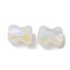 Electroplate Glass Beads GLAA-D016-16H-2