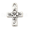 Tibetan Style Alloy Pendants PALLOY-P293-181-1