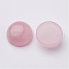 Natural Rose Quartz Cabochons G-ROSE12x5-2