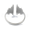 304 Stainless Steel Rings for Women RJEW-M019-06P-3