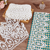 15 Yards Cotton Embroidery Flower Lace Ribbon OCOR-WH0086-91C-4