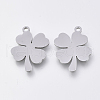 Tarnish Resistant 201 Stainless Steel Pendants STAS-S110-050P-1