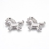 Tarnish Resistant 201 Stainless Steel Pendants STAS-O118-10P-1