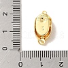 Rack Plating Brass Box Clasps KK-M285-05C-G-3